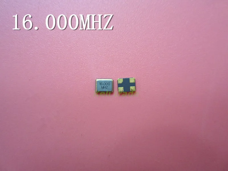 10 шт. ST183b 3225 пассивный SMD с украшением в виде кристаллов 4 P 3,2*2,5 мм с украшением в виде кристаллов XTAL 16 МГц 16,000