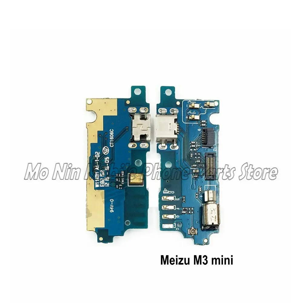 Новый модуль микрофона + запасные части гибкого кабеля USB для Meizu M3 mini M3mini|Шлейфы