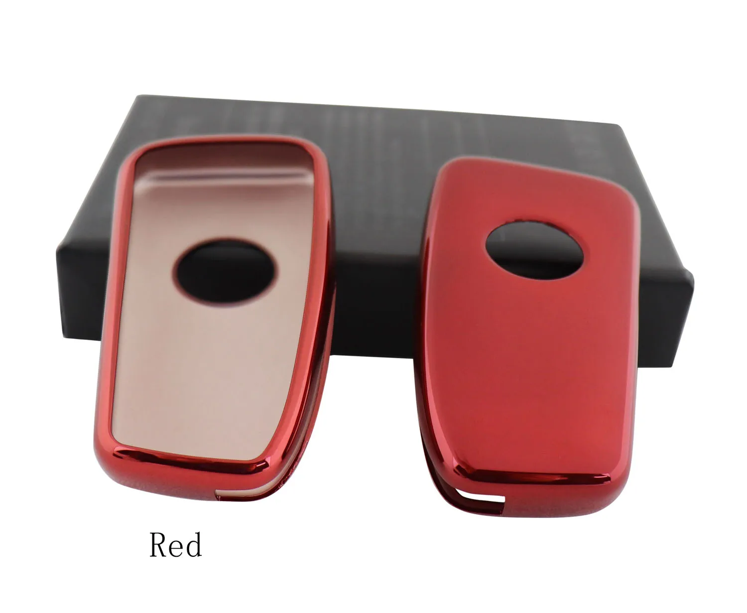 

Red Protective TPU key Case Shell Cover for Lexus GS RC IS ES NX RX 200 300 350