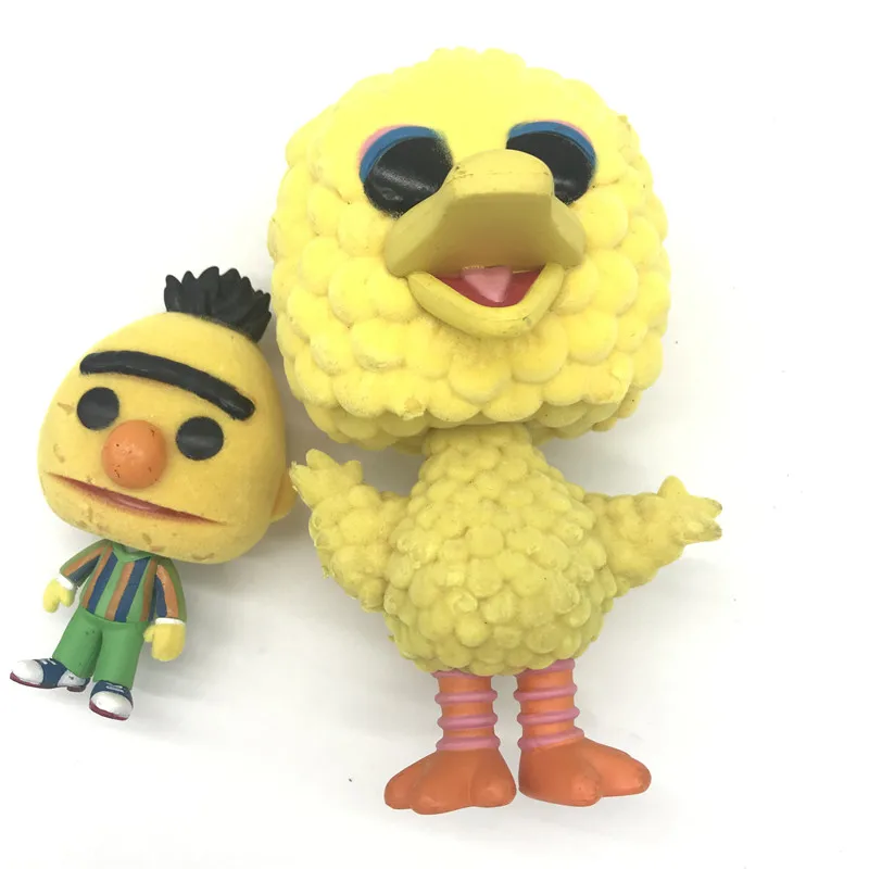 Aosst Sesame Модель &quotулица&quot игрушка большая птица Берт виниловые фигурки