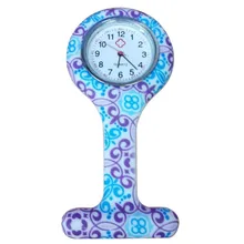 TZ#501 геометрические цветы кремния Медсестра Доктор фельдшер Туника брошь Fob часы