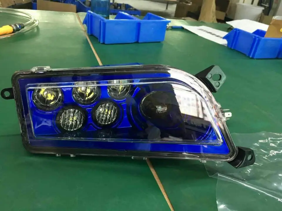 Синие автомобильные аксессуары ATV светодиодный комплект фар UTV фара для Polaris Razor