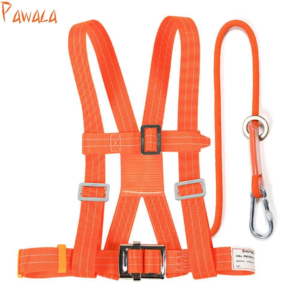 

Climbing Rope Seat Belt Outdoor Rock Lanyard Construction Safety Vest High Strength Camping Cord Hiking Accessories