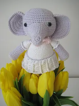 

amigurumi bat Stuffed rattle toy