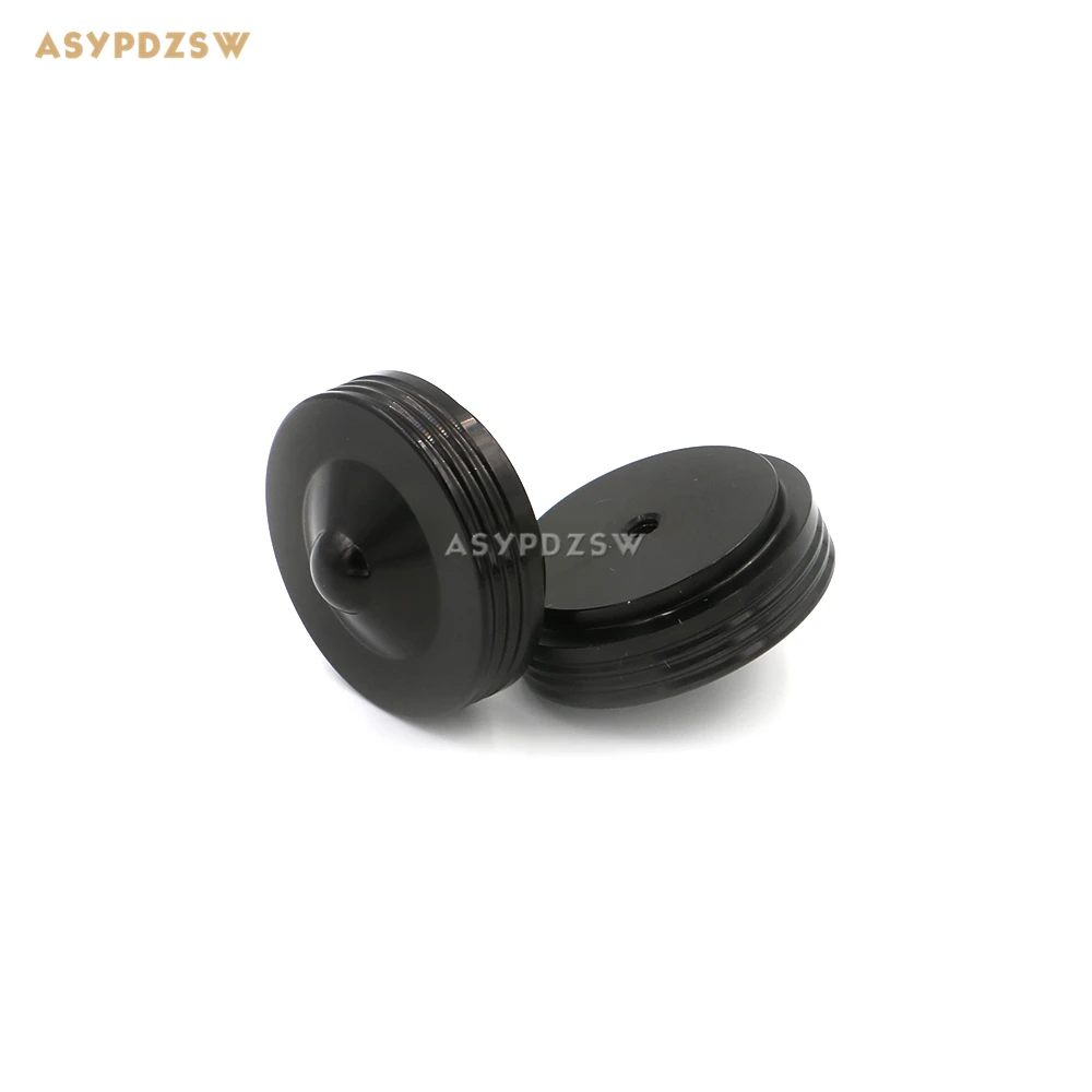 4PCS Aluminum black ripples 39 19 Audio amplifier font b speaker b font feet CD player