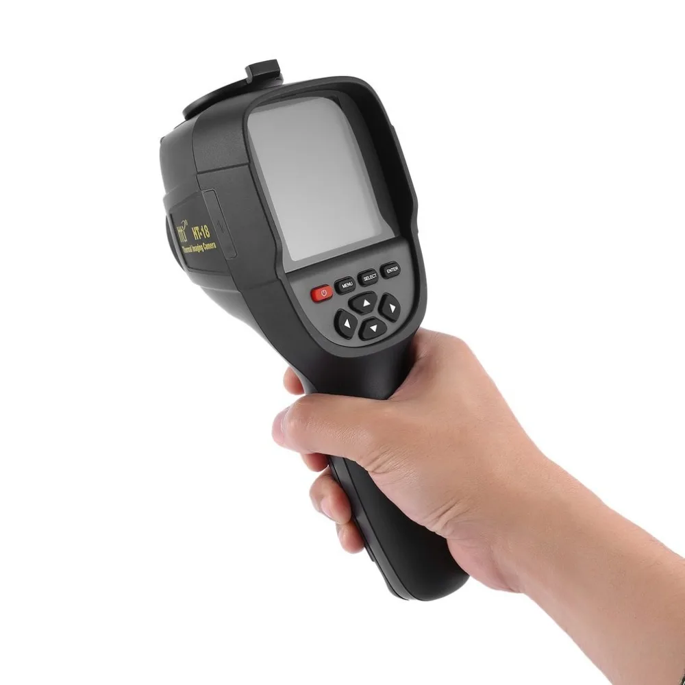 

Portable HT-18 HD Thermal Imaging Camera Infrared Imaging Sensor Visible Light Camera Built-in Chargeable Battery