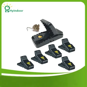 

Pest Control 6 PCS Mouse Trap Reusable Catching Mice Bait Snap Spring Rodent Catcher