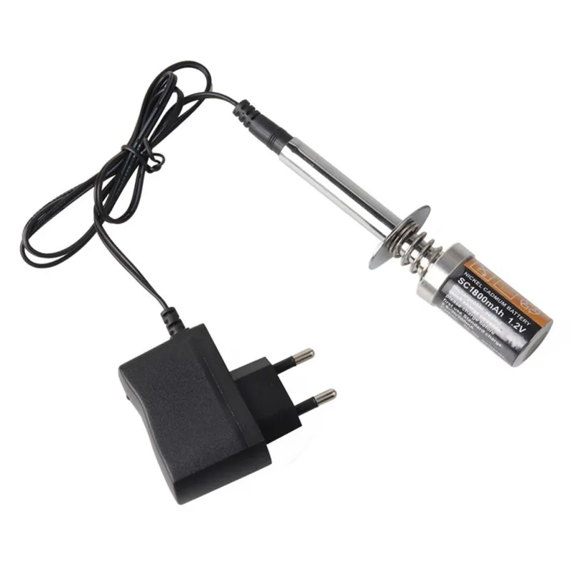 

RC Nitro Engine Glow Plug Igniter & Charger Part For Red Cat 1/8 1/10 Nitro Car