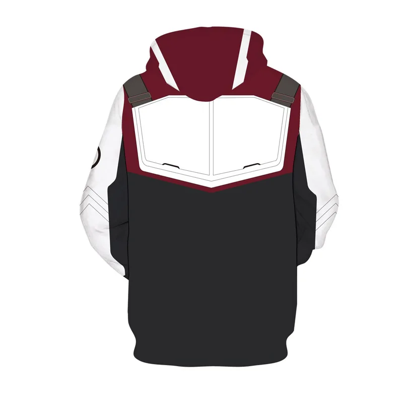 Cosroad Avengers 4 Endgame Quantum Realm T shirt Hoodies Cosplay Costume Men Women Zipper Coat Sweatshirts Spring Jacket 0 (5)