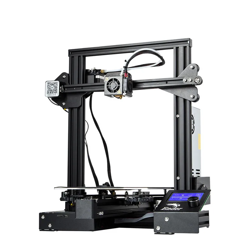 Дешево Ender 3 Pro Ender 3X Ender 3 3d принтер DIY Kit V slot Upgrade reume power Off большой размер печати 220*220*250 Creality 3D