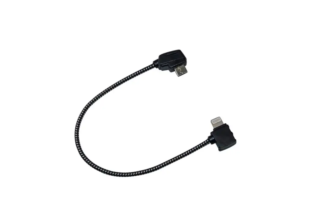 20.7CM for IOS Кабель передачи данных OTG пульт дистанционного управления для телефона планшета разъем Micro usb type-C IOS Удлинительный кабель для DJI Mavic Pro Air Mavic 2 Pro - Цвет: 20.7CM for IOS