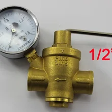 1/", DN15, марка латуни материал поршень Стиль Давление редукционный клапан водонагревателя, очиститель воды регулирующий клапан