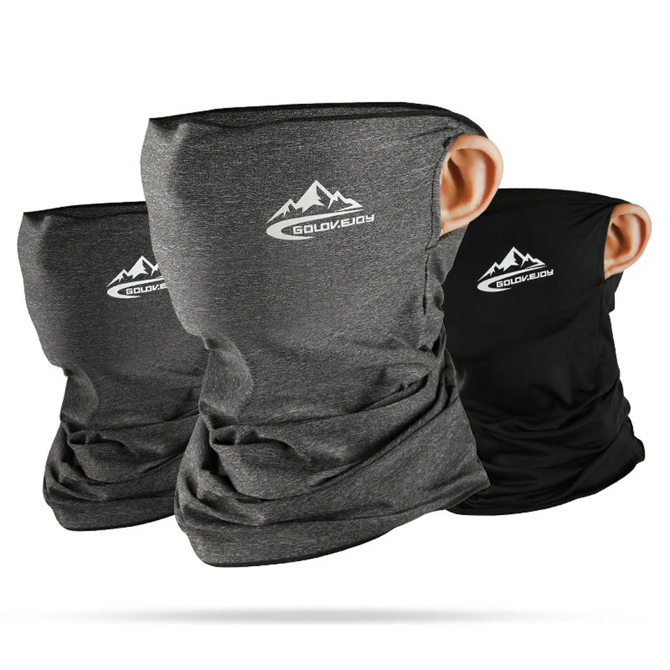 

Face Mask Versatile Headwear Fishing Sun Mask Neck Gaiter Bandana Balaclava Breathable Seamless Microfiber