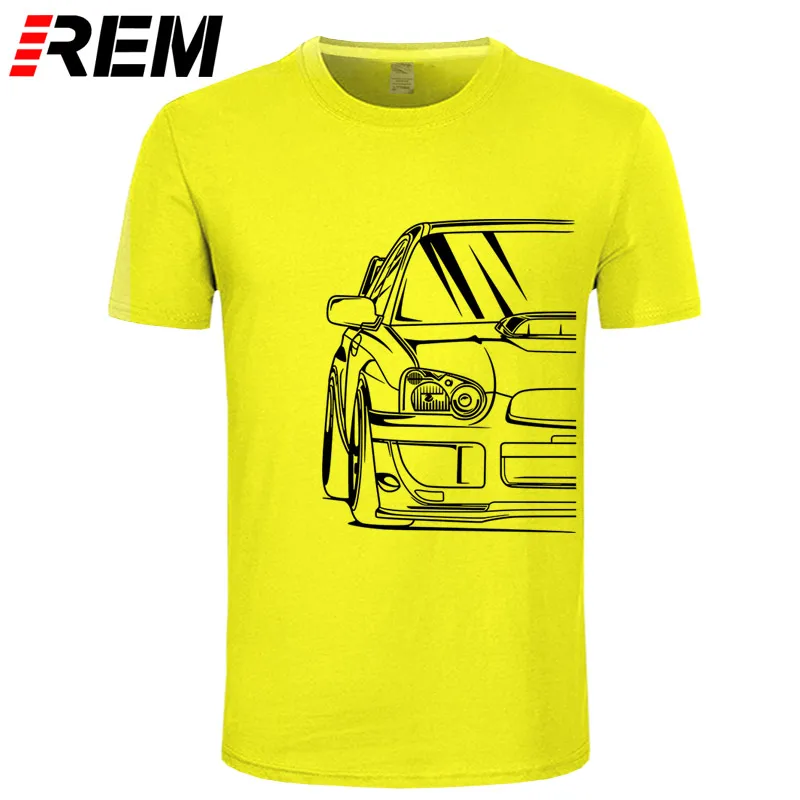 Мода Горячая Распродажа хлопок японский классический автомобиль Wrx Sti | JDM тюнер Автомобильная одежда TURBO SUBIE IMPREZZA Автомобильная футболка