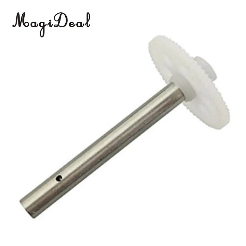 MagiDeal 4 Pieces Gear with Spindle for JJRC H8C H12C DFD F181 F183 RC Drone Quadcopter Helicopter Spare Parts