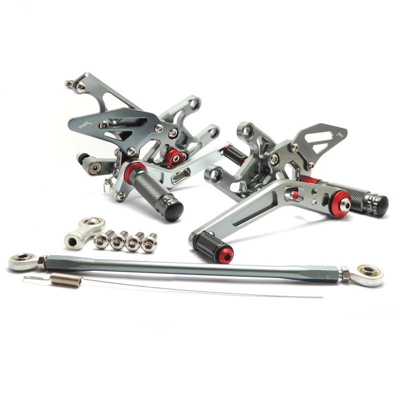 KEMiMOTO для Honda CBR1000RR CBR 1000RR 1000 RR ЧПУ регулируемый задний Набор Rearsets подножка 2008 2009 2010 2011 2012 2013