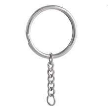 Цепочка для ключей из нержавеющей стали 316L 4 цвета|key chain|key ringwholesale