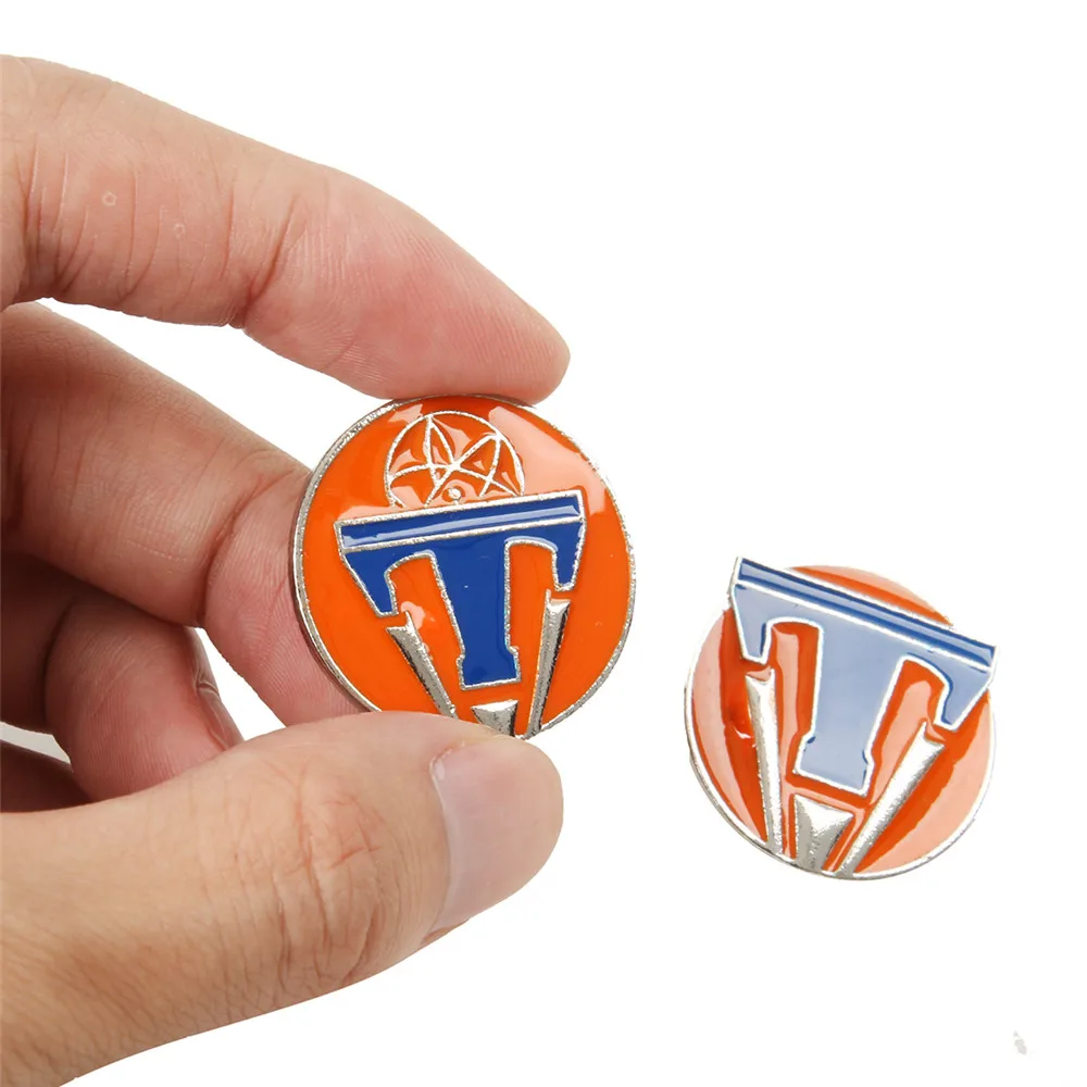 

2pcs/set Tomorrowland Maxi Movie Jewelry Round Pins Badges Brooches High Quality Badge Brooch Pin with Enamel Lapel