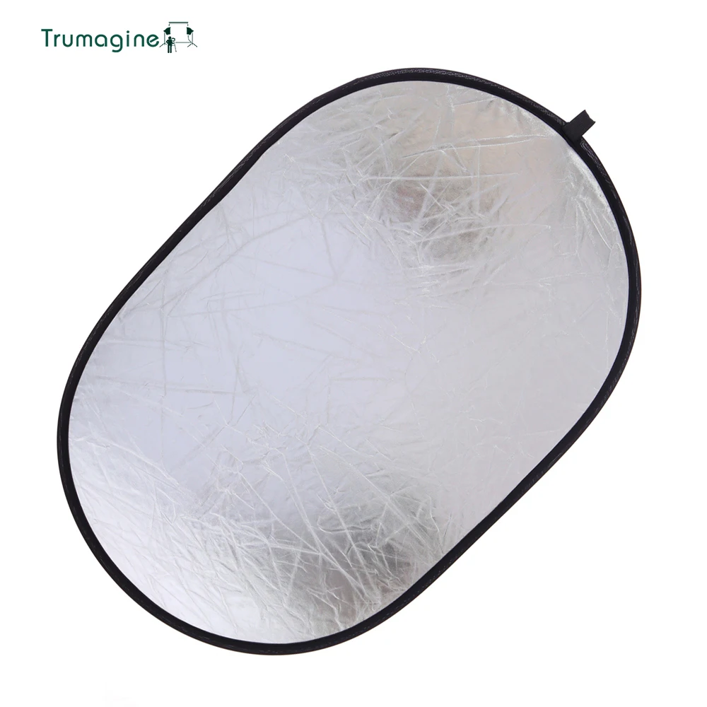90*120CM 5 in 1 Portable Foldable Studio Photo Collapsible Multi-Disc Light Photographic Lighting Reflector photography accessor