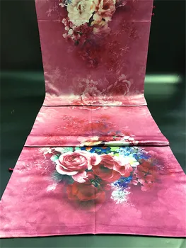 

172x50cm SILK Lycra FABRIC 30%Natural Silk+70%Lycra Fashion Fabrics Dress Silk Print Fabric HF11