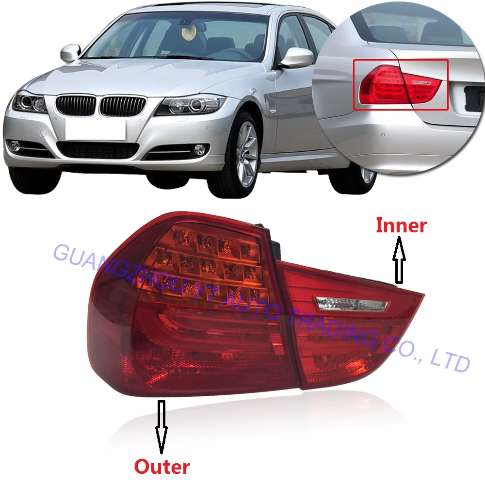 CAPQX для 3 серии E90 318 320 325 330i 2008-2011 задний тормоз фонарь задний свет, задний фонарь стоп фонарь в сборе