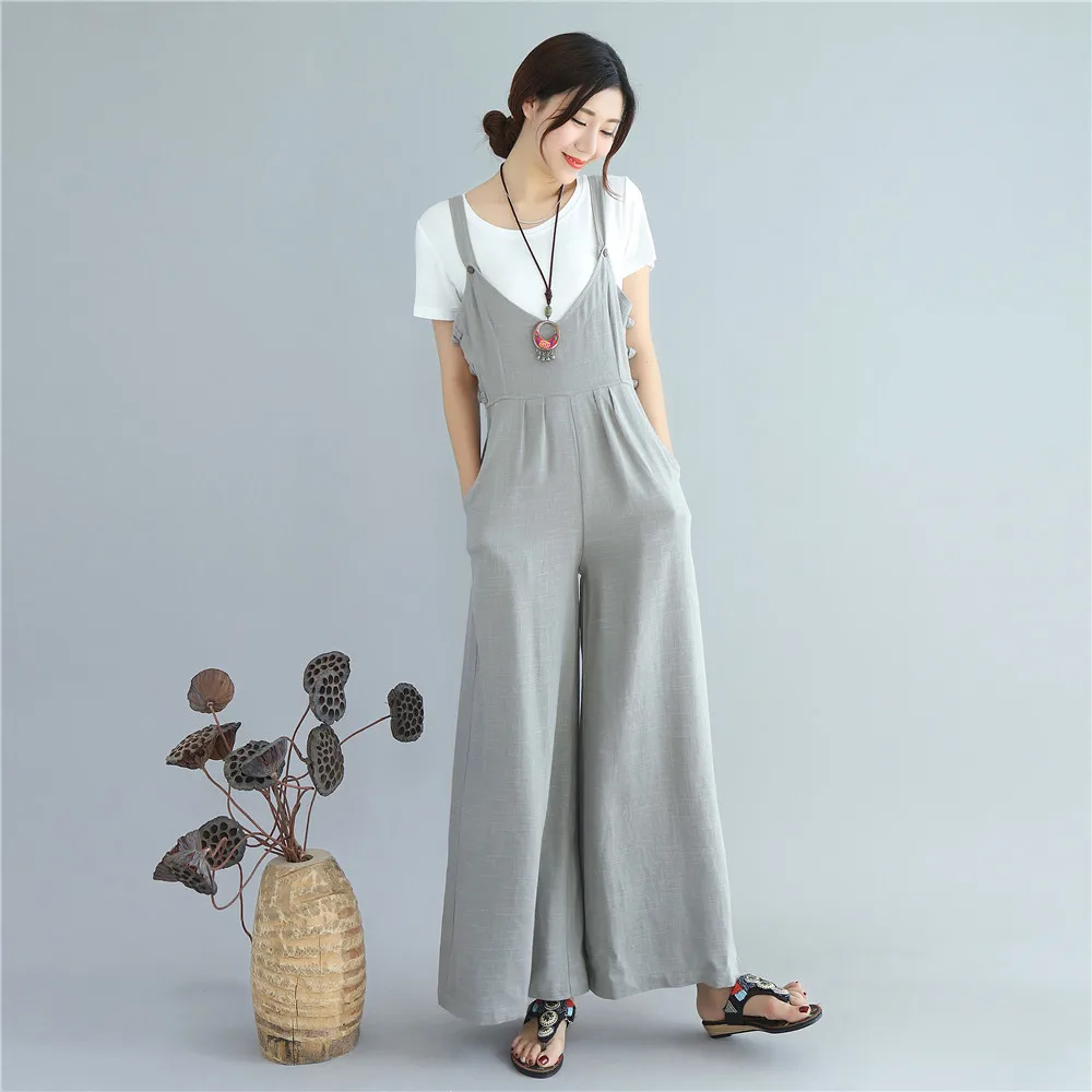 Liga Green vintage Ancha Las Pink Ajustable 2019 La Suave Lino Bolsillos Correa gray Pantalones Lzjn pale Blue Mujeres Casual light De Beige Pierna 1R6x10q