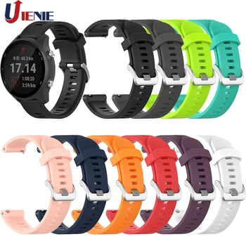 

Silicone Strap Watchband for Garmin Forerunner 245/245M/645/Vivoactive 3 Music /Vivomove HR Smart Watch Bracelet Sport Band