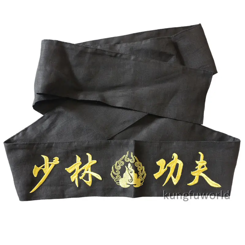 

Shaolin Monk Embroidery Kung fu Sashes for Training Performance Uniforms Wushu Martial arts Karate Taekwondo Belts