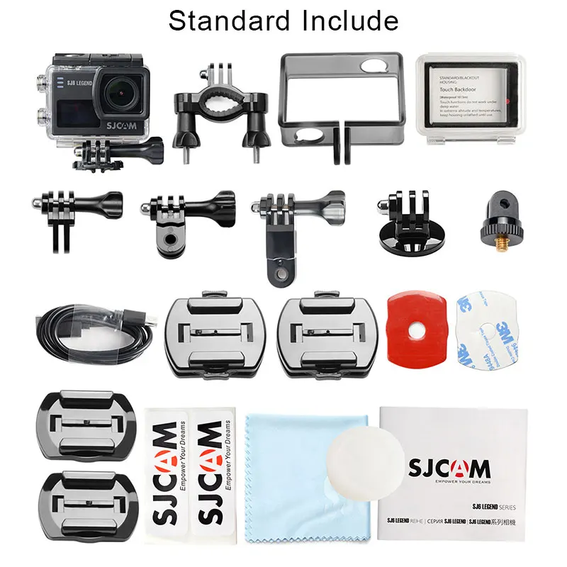 100% Original SJCAM SJ6 Legend Sport Action Camera 4K Wifi 30M Waterproof Ultra HD 2
