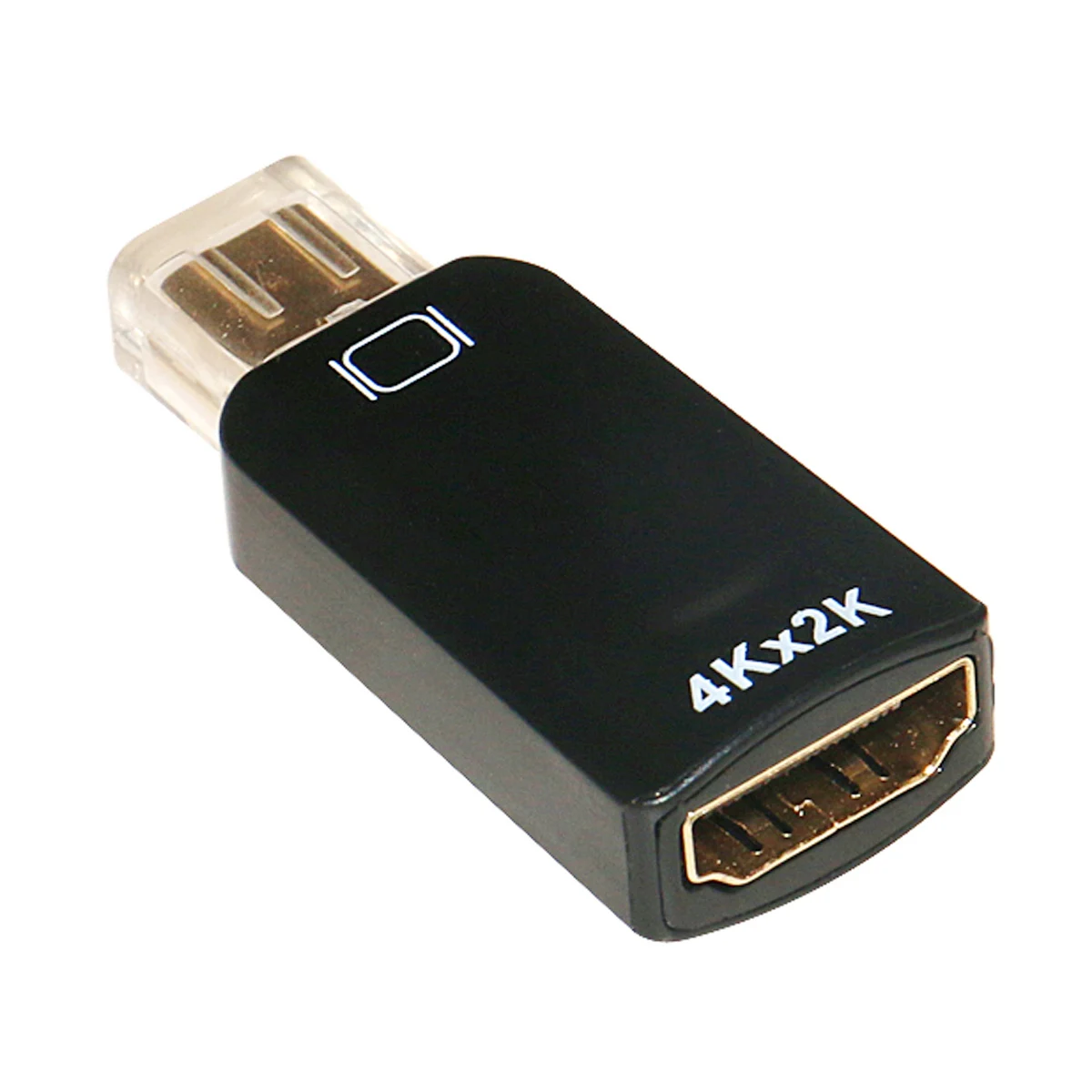 

Cablecc Black Color Mini DisplayPort DP Source to HDMI Female 1.4 HDTV Adapter Support Audio & 3D & 4K 2K