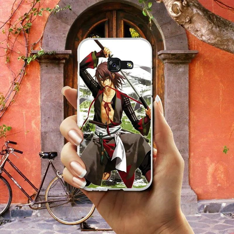 Мобильный телефон Hakuouki Shinsengumi Kitan чехол для Samsung Galaxy S2 S3 S4 S5 Mini S6 S7 S8 S9 S10 Lite Edge Plus Note 4