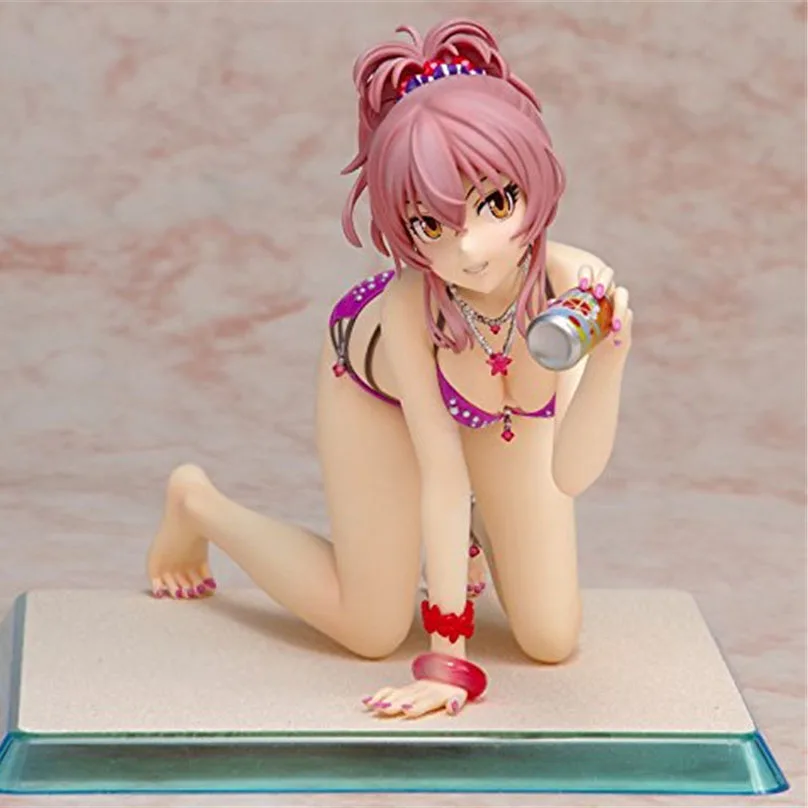 

Haocaitoy Wave Doll Idolmaster Cinderella Girls Mika Jougasaki Bikini Swimsuit Ver Figure PVC Hot Sexy Collectible Action Figure