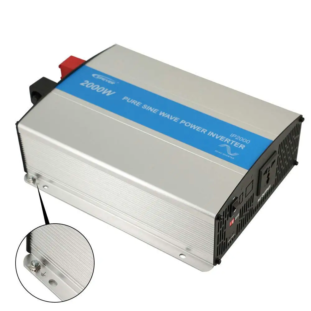 Inversores de Onda Epever Inversor Solar 12vdc 24vdc Entrada 110vac 120vac 220vac 230vac Saída 50 hz 60 Senoidal Pura Ip500 500 w Cheap Inversores solares