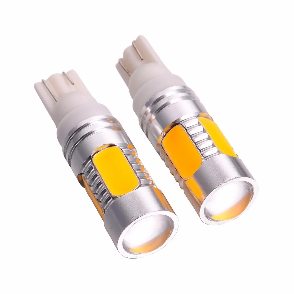 1-Pair-T10-Lights-12V-7-5W-Car-Light-5730-Fog-Lamps-6-Colors-For-Option