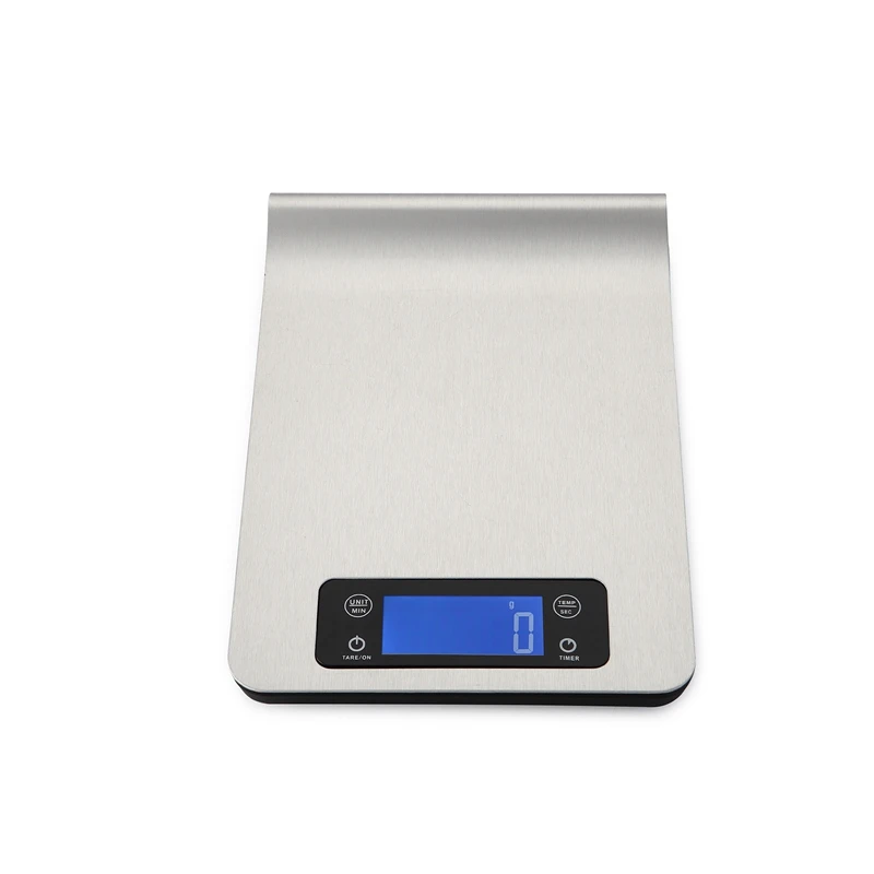 Digital Kitchen Scale Diet Food Weighing Balance Clock Silver 5Kg 1g Digital Kitchen Scale Diet Food Weighing Balance Clock Silver 5Kg 1g