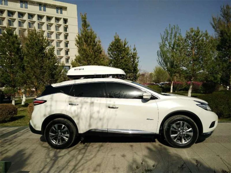 Для Nissan Murano 2015 2019 OEM стиль рейки на крышу бар для багажа переносные бруски верхние