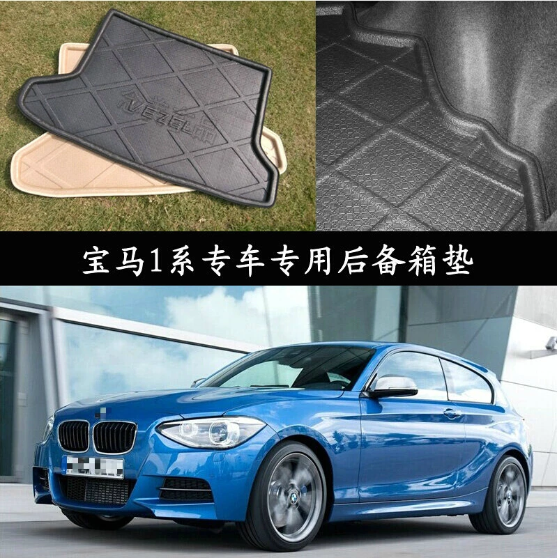 

Trunk Tray Liner Cargo Mat Floor Protector foot pad mats For BMW 1 series 116i 118i 120i 130i 125i 2colors