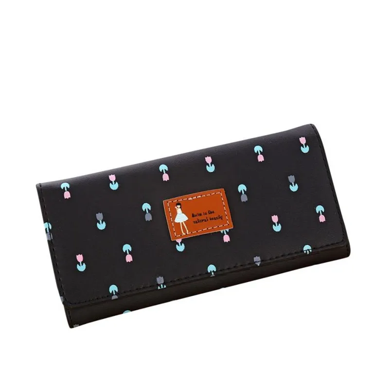 1PC Women Floral girls flower Envelope Pattern Coin Purse
