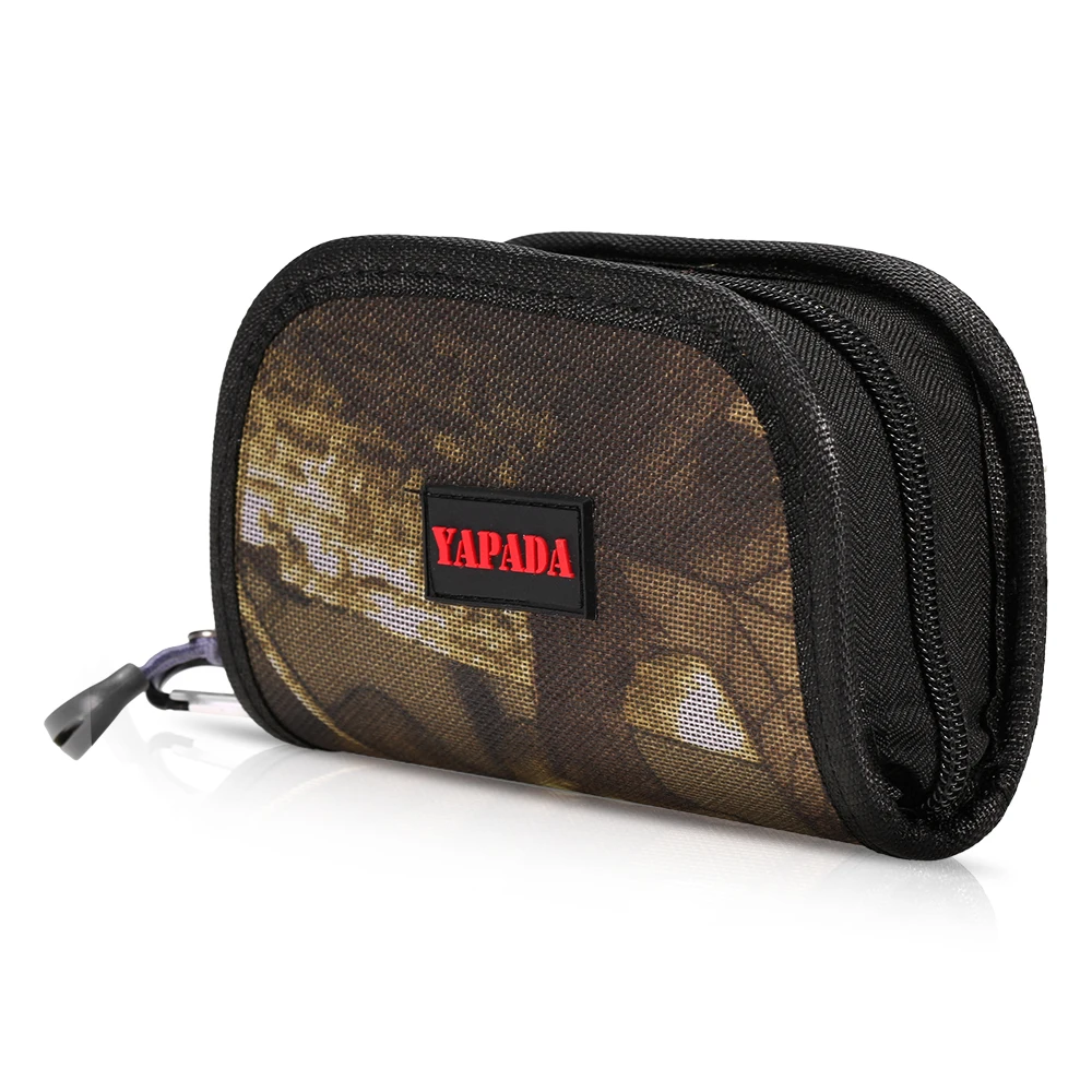 

YAPADA Water-resistant Fishing Lures Bag Hard Bait Paillette Spoon Lure Fishing Tackle Accessaries Storage Bag for Pesca