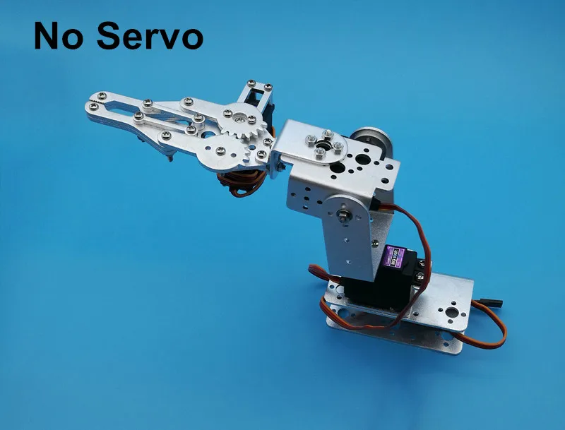 1 Набор «сделай сам» для 3-Axis Управление палетография робота модель с сервоприводы и серво пластина для Arduino UNO MEGA2560 умный робот автомобиля - Цвет: No Servo