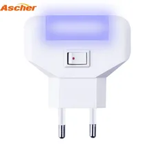 LED Night Light Moon Wall Feeding Lamp Room Home Kid/Baby/Children Bedroom Bedside Lighting Decor EU Plug 220V