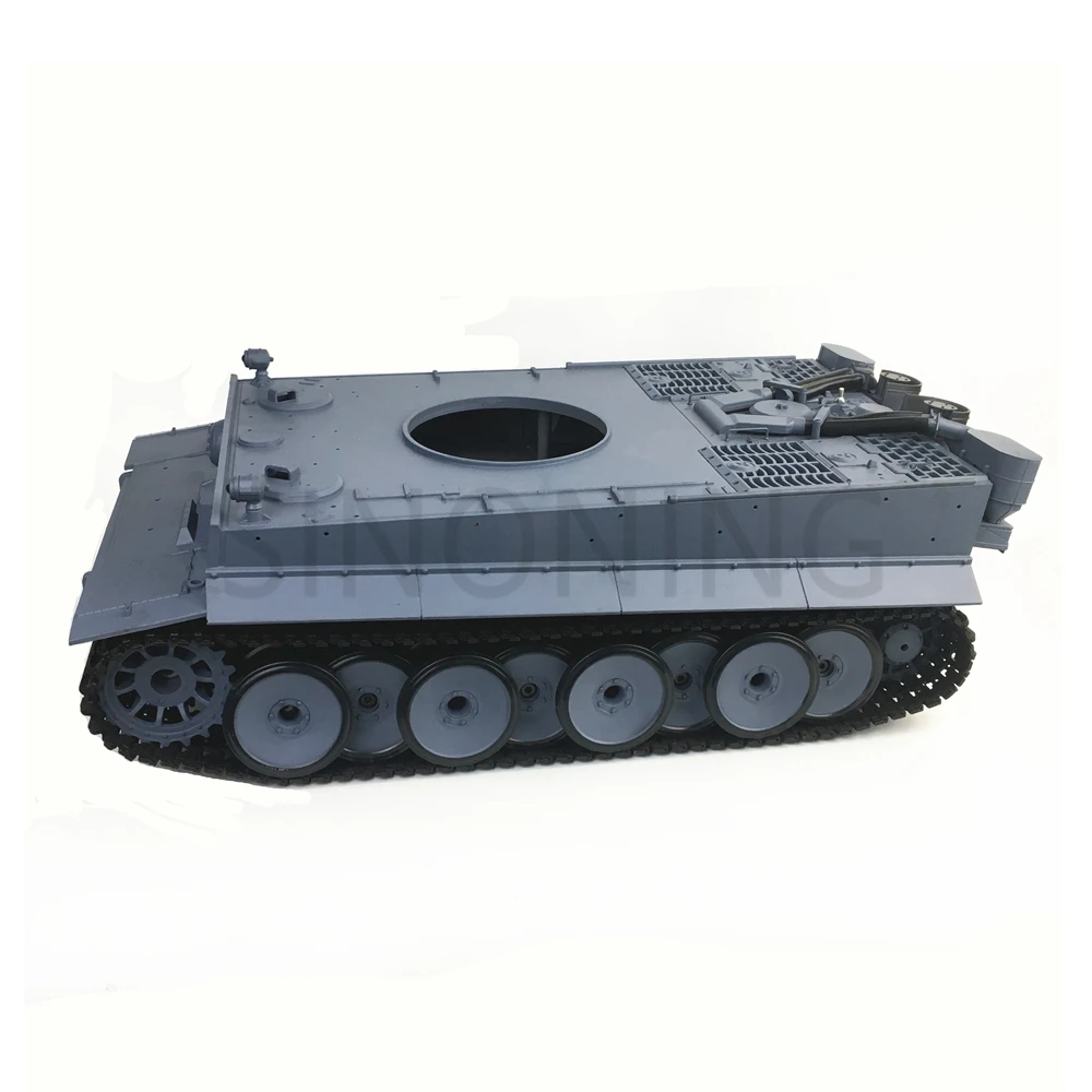 Hang Lung Tank Germany 3818-1 Super Parts chassis with cover shock absorber track mobile platform DIY crawler Car