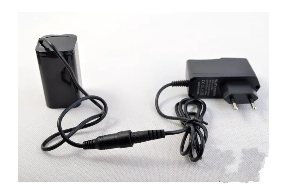 Discount WasaFire XML T6 Bicycle Light 2000lm 3 Modes Waterproof Bike Front Light LED HeadLamp 6400mAh Battery Pack Charger Frontlight 4