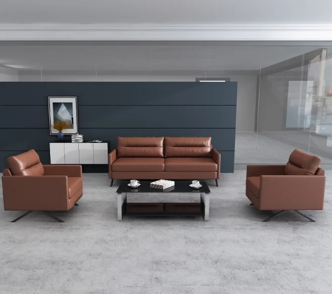 استقبال طقم أريكة/مكتب الفضاء انتظار غرفة أريكة/حزمة من 3 مقاعد أريكة + 2x واحد مقاعد أريكة