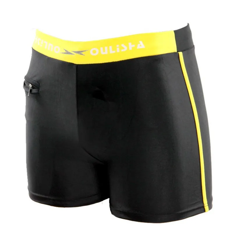 

New Swimsuit men's swimming trunks Boxer Briefs Swimming Swim Shorts Trunks men swimwear Pants 2019 summer sexy beach shorts