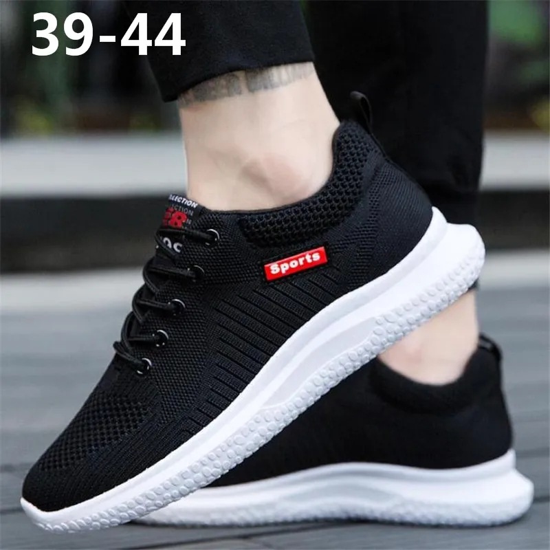 

Men's new fly weaving mesh breathable casual comfort wild outdoor sports travel holiday party party sports shoes39-44