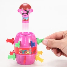 Креативная Новинка детская вечеринка Забавный счастливый пиратский баррель семейный гаджет для игр шутки хитрые подарки игрушки