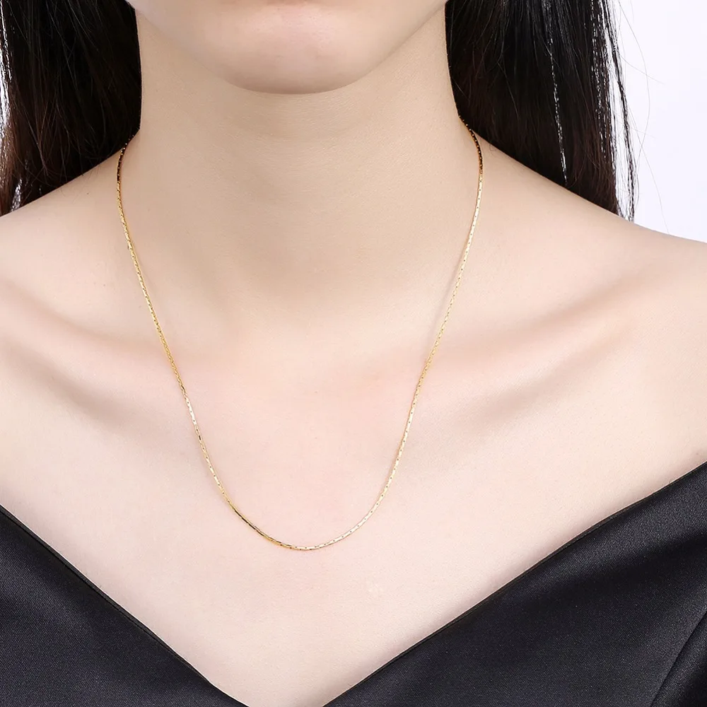 Brand Jewelry 18krgp Gold Necklaces 