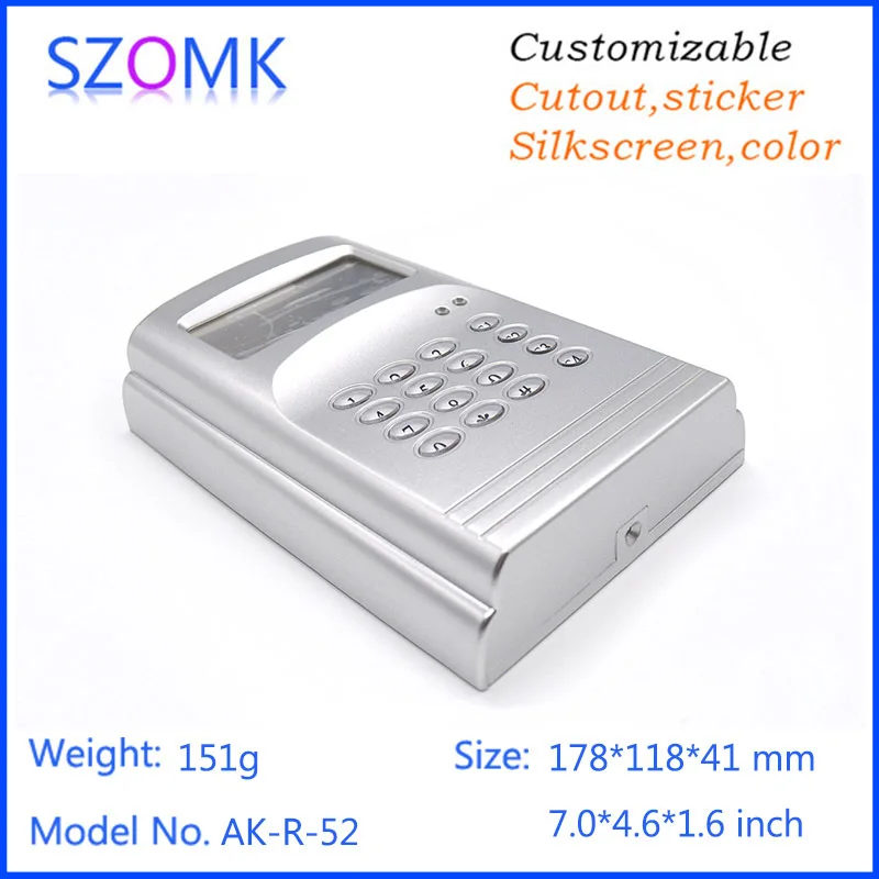 szomk plastic project box electrical plastic RFID enclosure box with keys keypad outdoor control enclosure LCD plastic case  (6).jpg