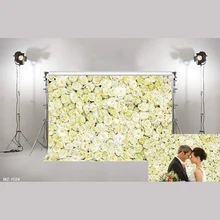 3D цветущие белые розы цветы настенный фон для свадебного душа фон для свадебных портретов фотосессии цветочные свадебные фоны